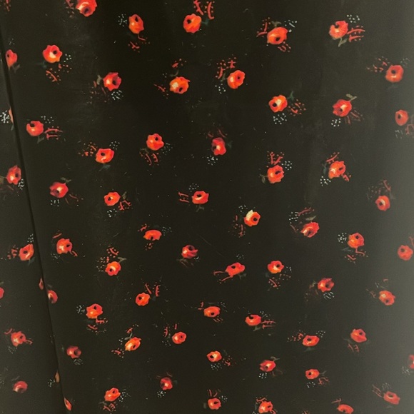 LOFT Velvet Midi Skirt - Picture 3 of 3